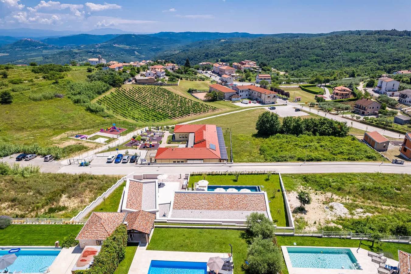 Villa für 8 Personen mit Balkon/Terrasse in Vizinada, Zentralistrien