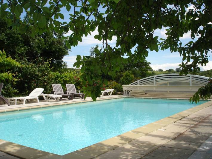 Chambre d’hôte pour 2 personnes, avec jardin et piscine à Saint-Andéol-de-Berg