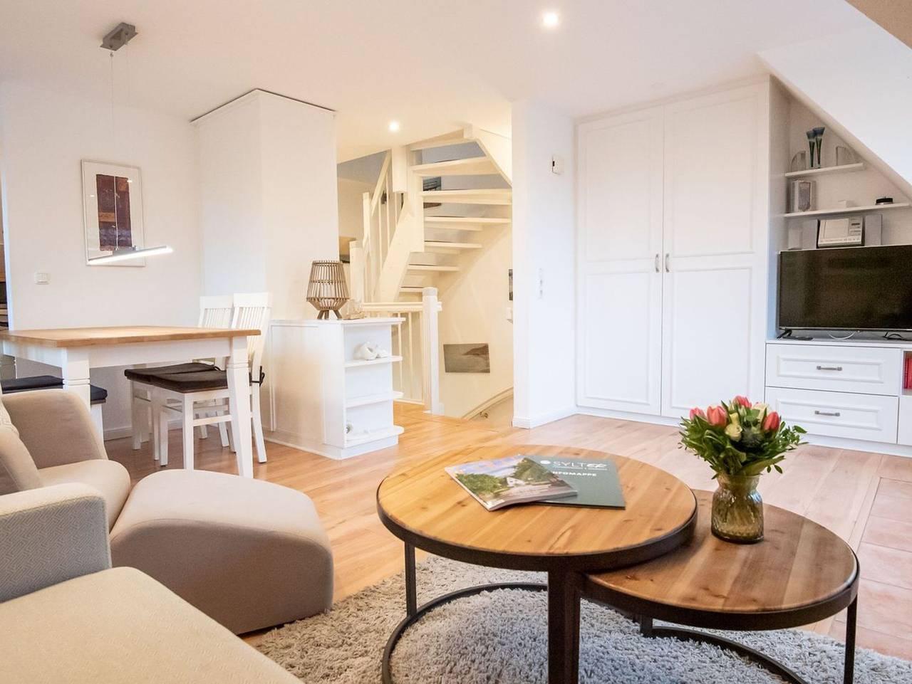 Ganze Ferienwohnung, Muschelsucher - Gemütliche Ferienwohnung mit 2 Zimmern auf ca. 50 m², für max. 3 Personen. in Wenningstedt, Sylt