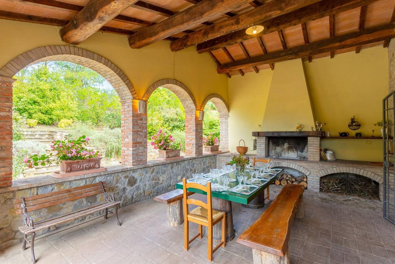 Villa per 12 persone con terrazza in Acquapendente, Parco di Monte Peglia e Selva di Meana