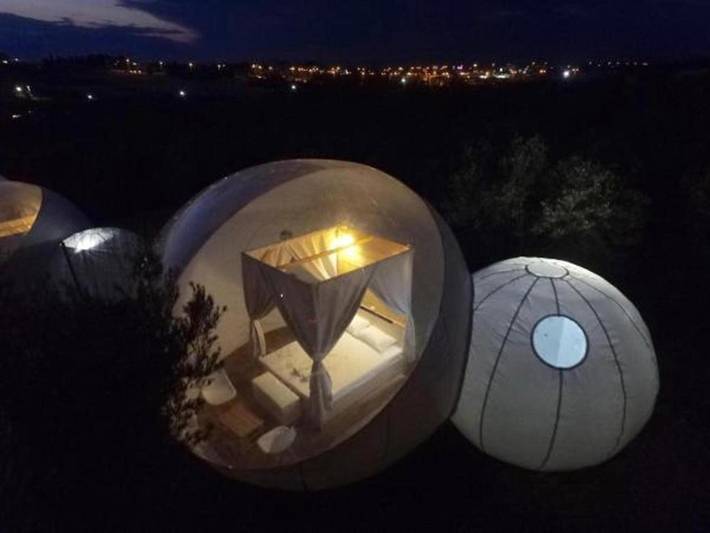 Camping für 2 Personen, mit Pool und Garten sowie Ausblick und Terrasse in Chalkidiki