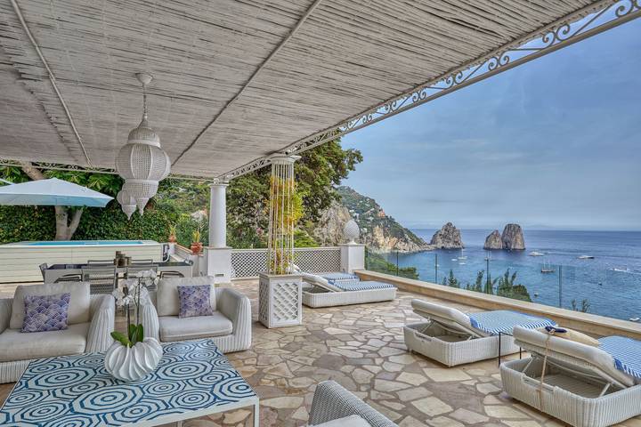 Villa für 6 Personen, mit Balkon und Whirlpool in Capri - 2