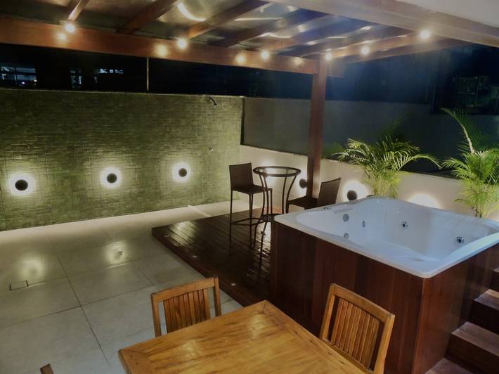 Ganze Wohnung, Ferienwohnung für 7 Personen mit Kinderpool in Cabo Branco, João Pessoa