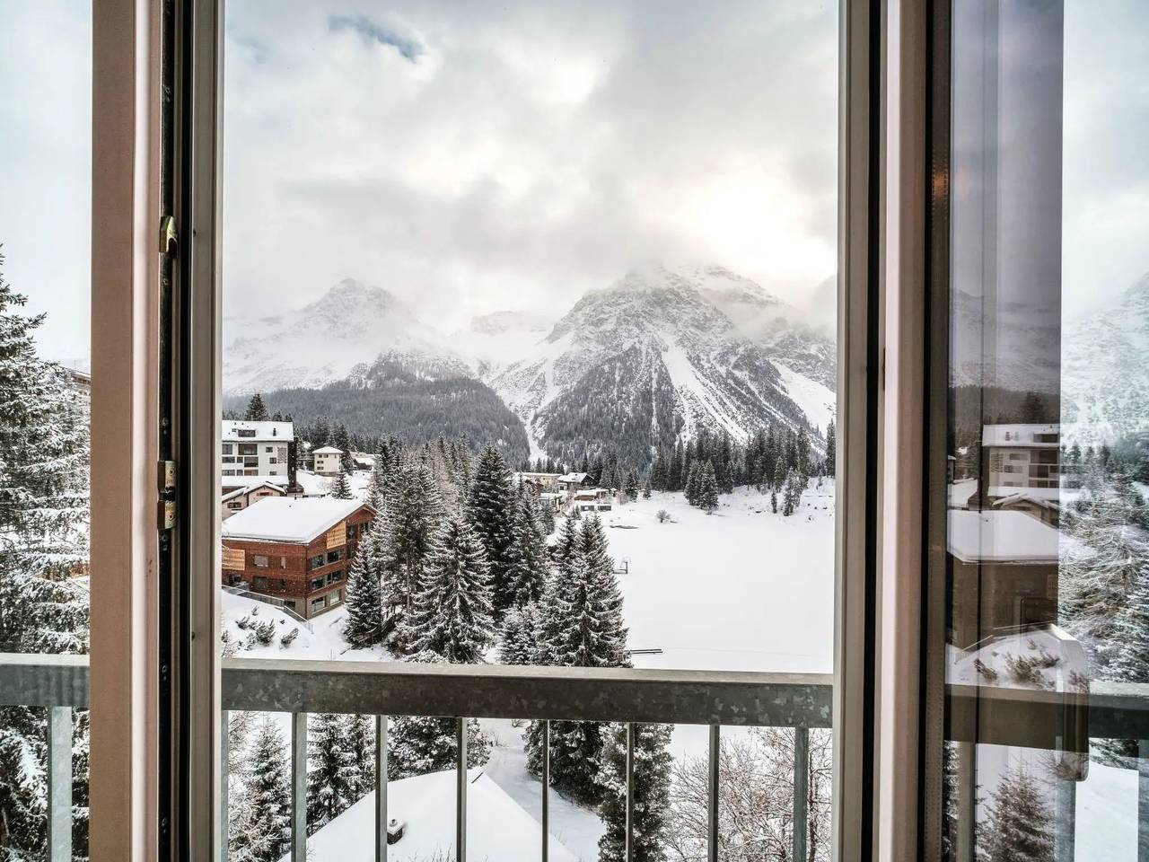 Ganze Wohnung, 2 Pièces 4 Personnes in Arosa, Plessur Alpen