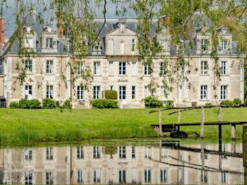 Gîte pour 8 personnes, avec piscine et terrasse ainsi que sauna et jardin à Monnaie