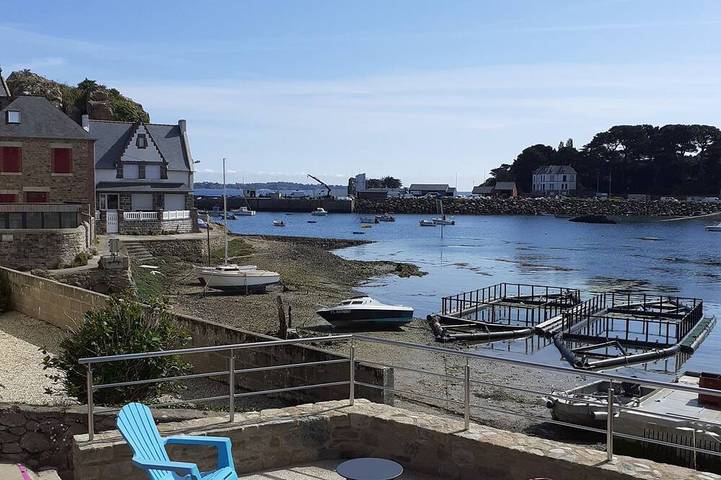 Location de vacances pour 4 personnes, avec jardin et terrasse dans Port de Loguivy de la mer