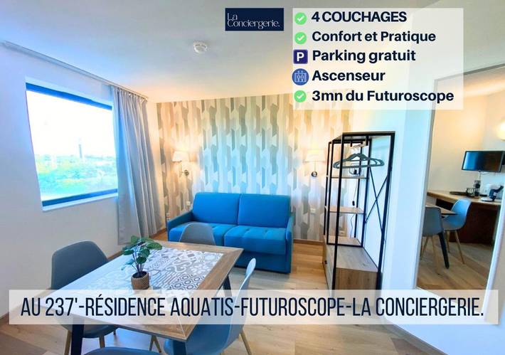 Gîte pour 4 personnes, animaux acceptés dans Futuroscope - 2