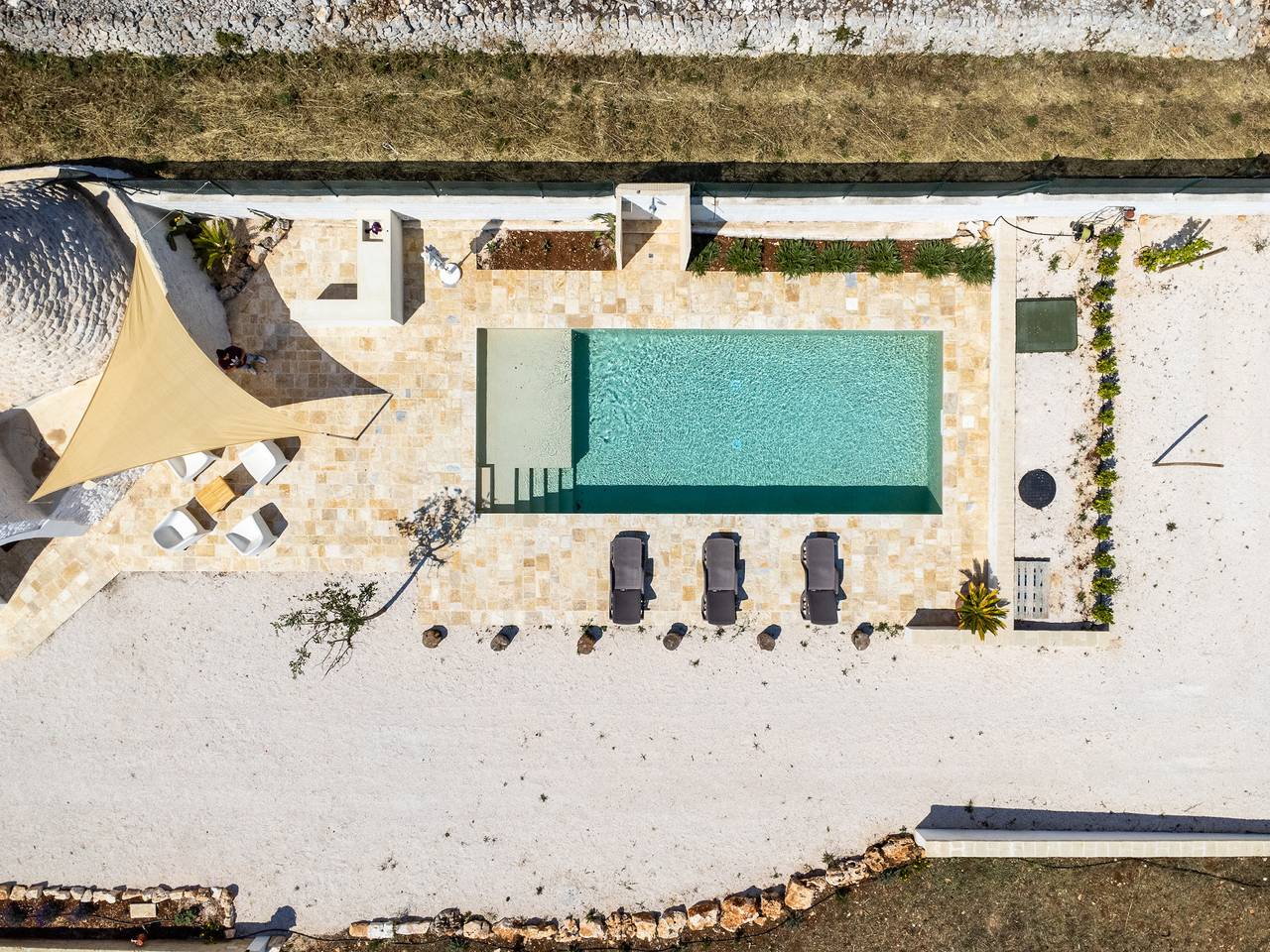 Trullo La Dolina con piscina e dépendance - Utnz in Certosa, Ostuni