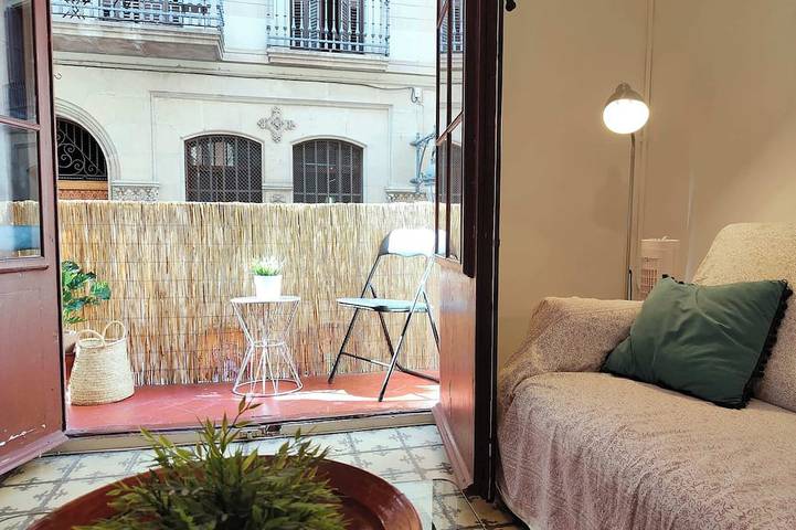Gîte pour 2 personnes, avec Balcon dans El Trampoli