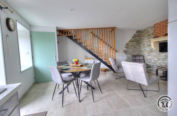 Gîte pour 4 personnes, avec jardin