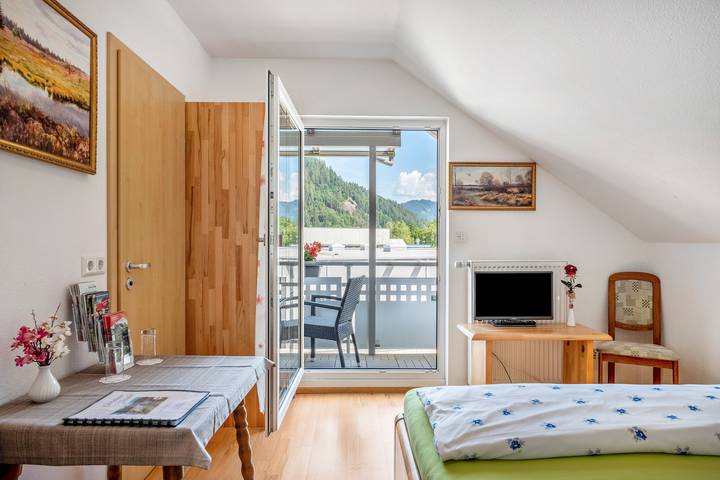 Zimmer für 2 Personen, mit Garten und Balkon - 1