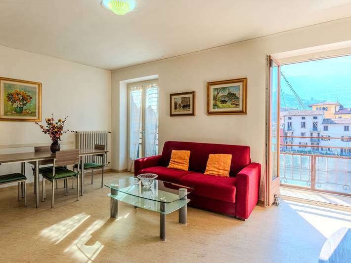 Ferienwohnung für 3 Personen, mit Terrasse und Ausblick sowie Seeblick, mit Haustier in Verona Provinz - 2
