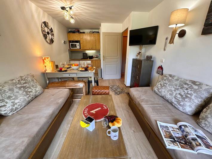Apartamento entero, Acogedor apartamento, parking - 4 pers. in Vars, Briançon region