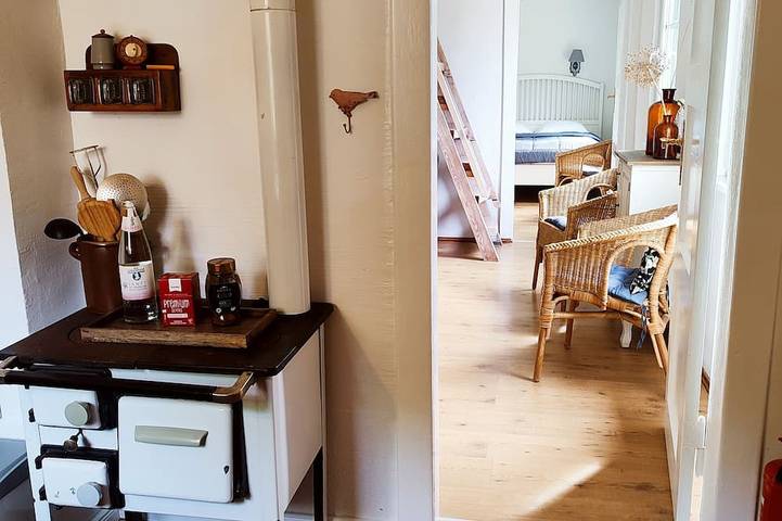 Sommerhaus Ella - kleines Fachwerkhaus mit privaten Garten & Weber Grill in Fredersdorf, Fredersdorf-Vogelsdorf