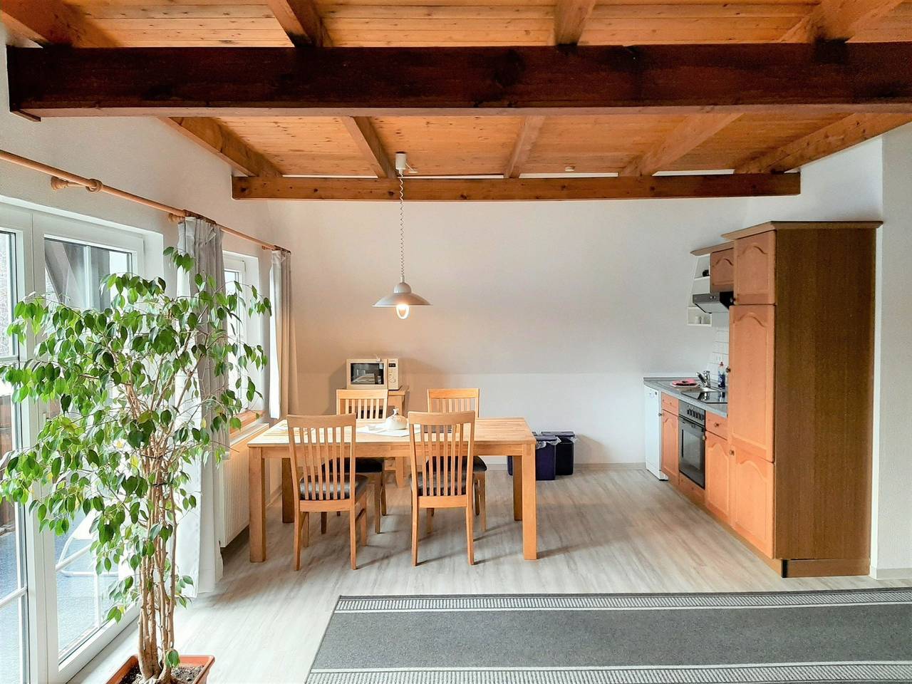 Ganze Ferienwohnung, Ferienwohnung Stricker B, Balkon in Walkenried, Harzvorland
