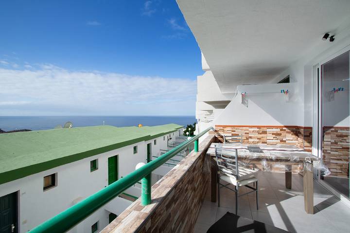 Ferienwohnung für 3 Personen, mit Kinderpool und Balkon in Puerto Rico (Gran Canaria) - 3
