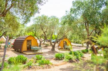 Camping pour 4 personnes, avec bassin pour enfant sur la Costa Dorada