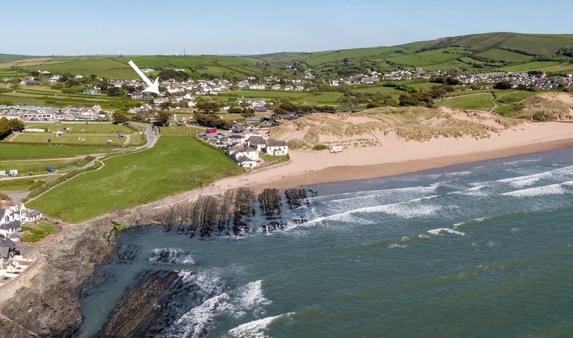 Holiday rental for 4 people, with balcony in Croyde