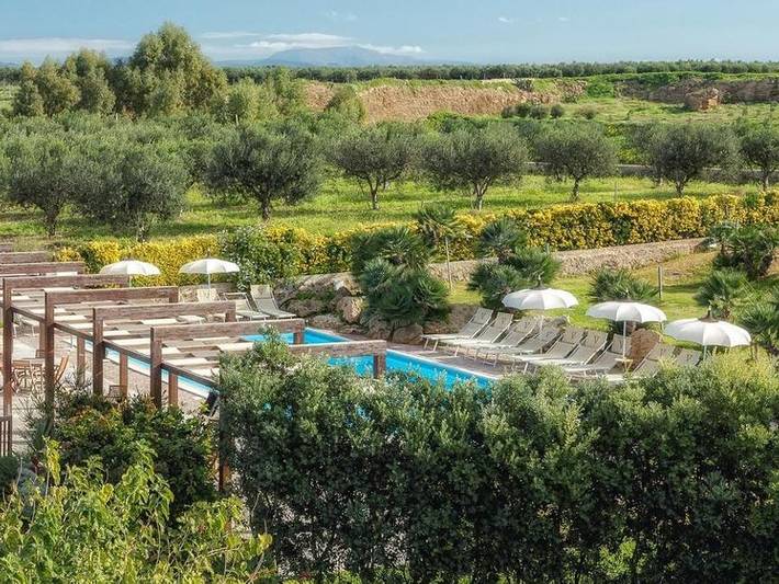 Agriturismo per 2 persone, con Balcone/Terrazza e Piscina per bambini in Provincia di Trapani