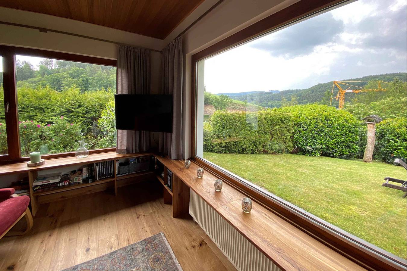 Appartement entier, Appartement 'Ferienhaus Rothaarblick' avec terrasse partagée, jardin commun et Wi-Fi in Schmallenberg, Arrondissement du Haut-Sauerland