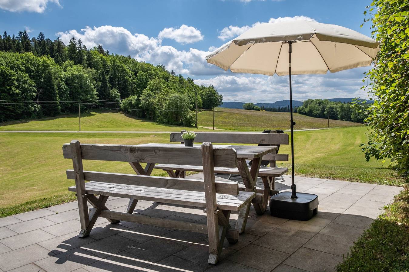 Ganze Wohnung, Apartment 'Fuchsbau' mit Bergblick, privater Terrasse und Wlan in Wolfach, Kinzigtal