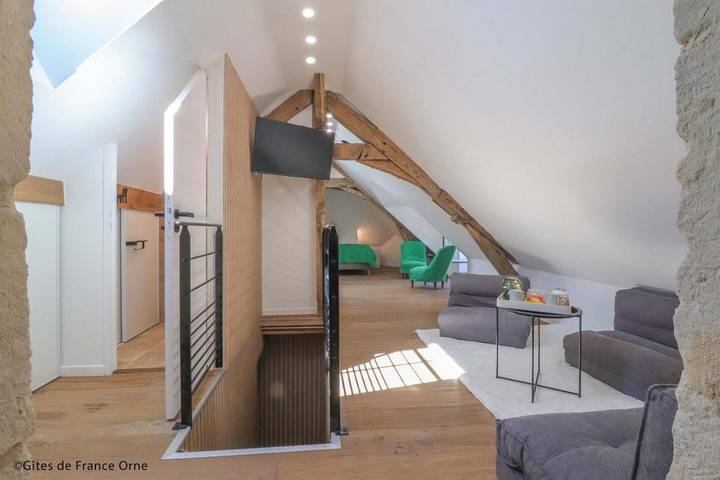 Gîte pour 2 personnes, avec piscine et jacuzzi ainsi que jardin et terrasse dans Gouffern en Auge - 2