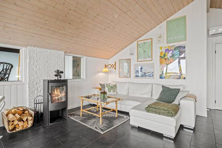 Ferienhaus mit Meerblick für 8 Personen, mit Whirlpool und Pool sowie Sauna in Blavand - 3