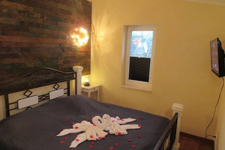 Ferienwohnung für 3 Personen, mit Sauna und Balkon in Meeschendorf - 2