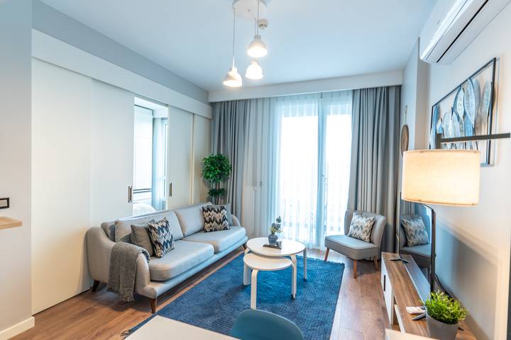 Ferienwohnung für 3 Personen, mit Pool und Garten sowie Terrasse in der Türkei