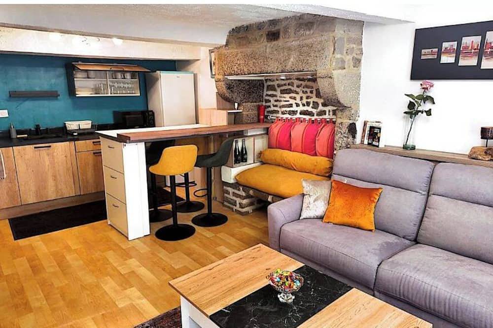 Apartamento entero, L'Écrin Two-bedroom apartment in Villedieu-les-Poêles, Côte de la Déroute