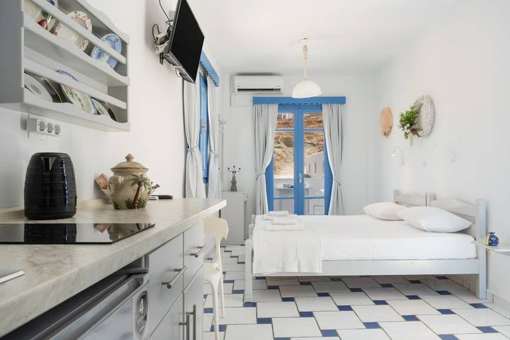 Studio für 2 Personen, mit Balkon, mit Haustier auf Karpathos - 4