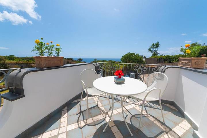 B&b per 3 persone, con giardino e panorama in Forio