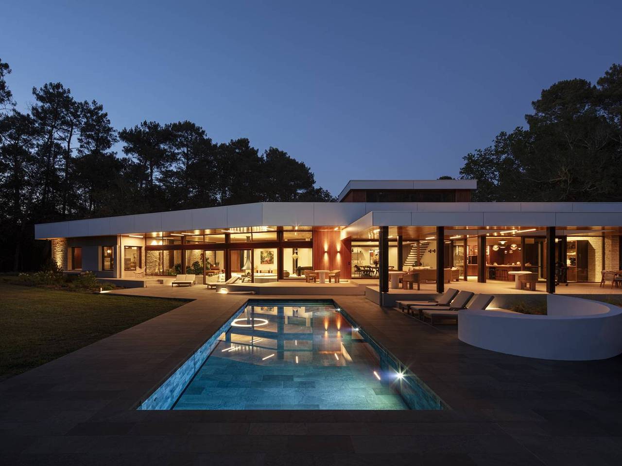 Luxury Villa in the Heart of Landes - Exceptional Architecture in Magescq, Dax region