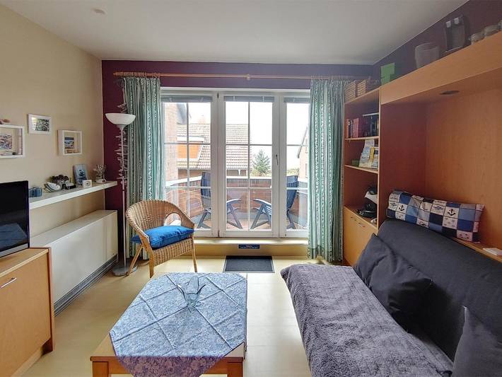 Ganze Wohnung, Ferienwohnung Inselnest am Meer mit Meerblick, Balkon & WLAN nahe Wittdün in Nordfriesische Inseln (Schleswig-Holstein) (Schleswig-Holstein), Wittdün