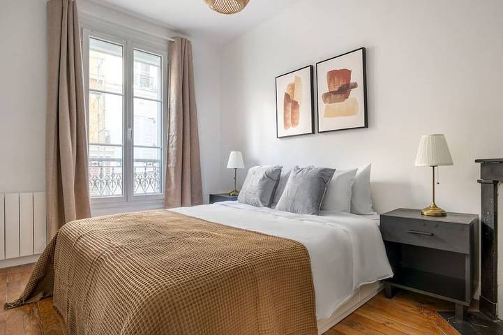 Ganze Wohnung, Blueground | Levallois Perret, nr dining & offices in Levallois-Perret, Hauts-de-Seine