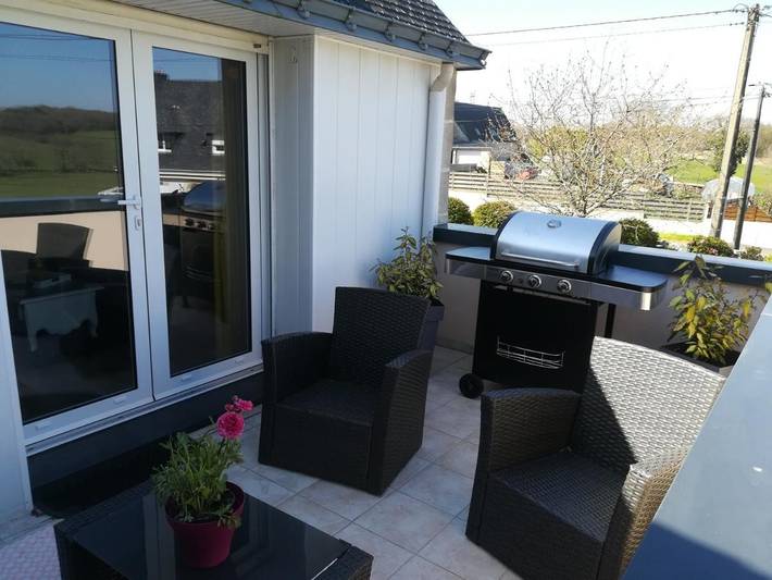 Gîte pour 4 personnes, avec vue et jardin, adapté aux familles à Caudan - 3