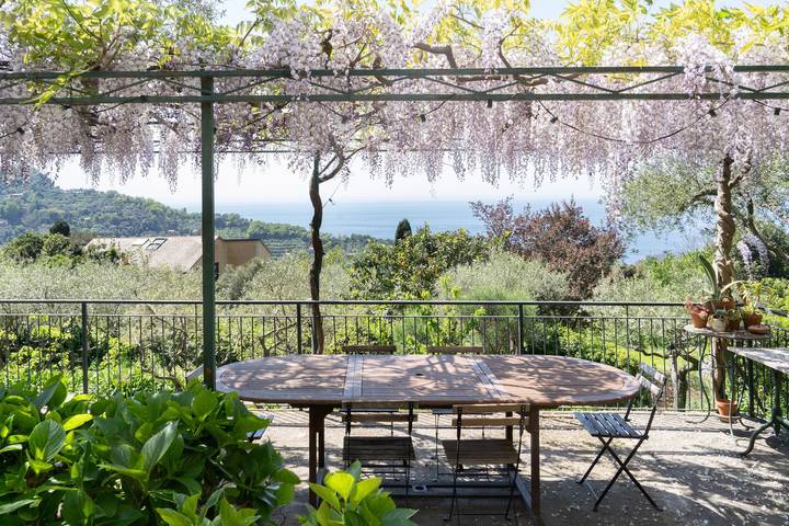 Villa per 10 persone, con Balcone e Giardino a Portofino