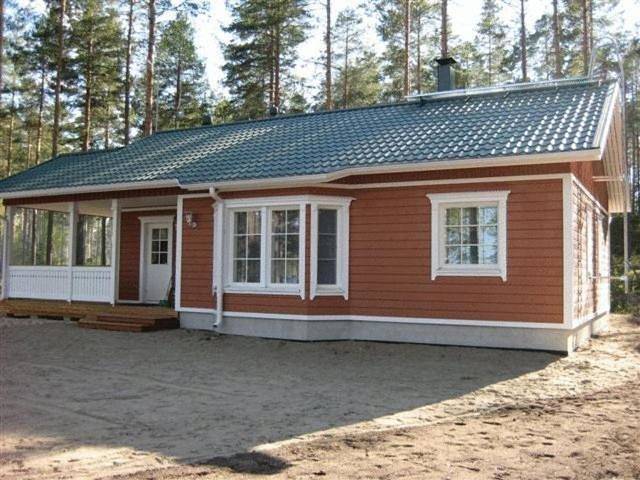 Ferienhaus für 12 Personen, mit Terrasse und Garten sowie Sauna und Seeblick