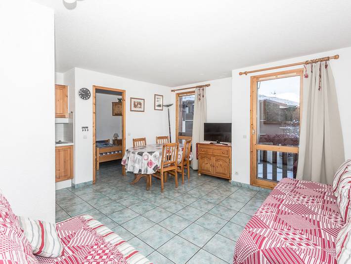 Appartement entier, Appartement 2 pièces à 1min des pistes, balcon, casier à skis, parking gratuit, ménage inclus in Bellentre, La Plagne-Tarentaise