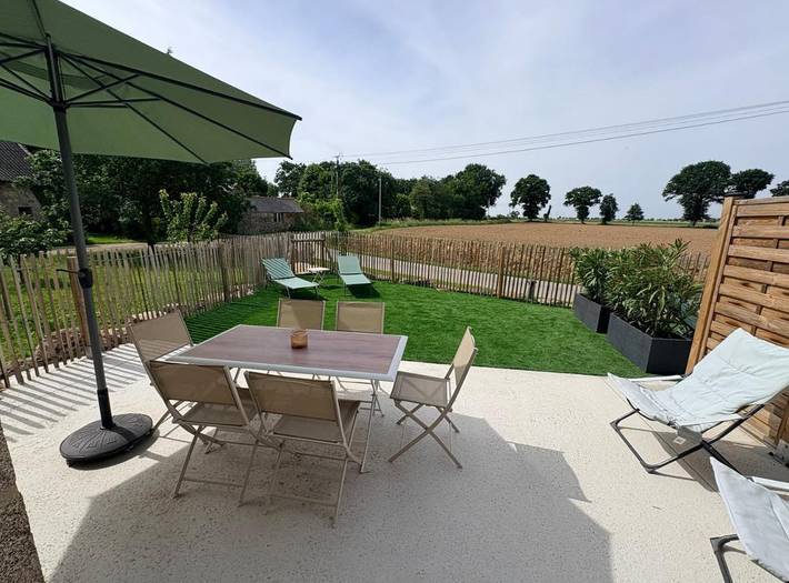 Location de vacances pour 5 personnes, avec Terrasse et Jardin à Créhen - 2