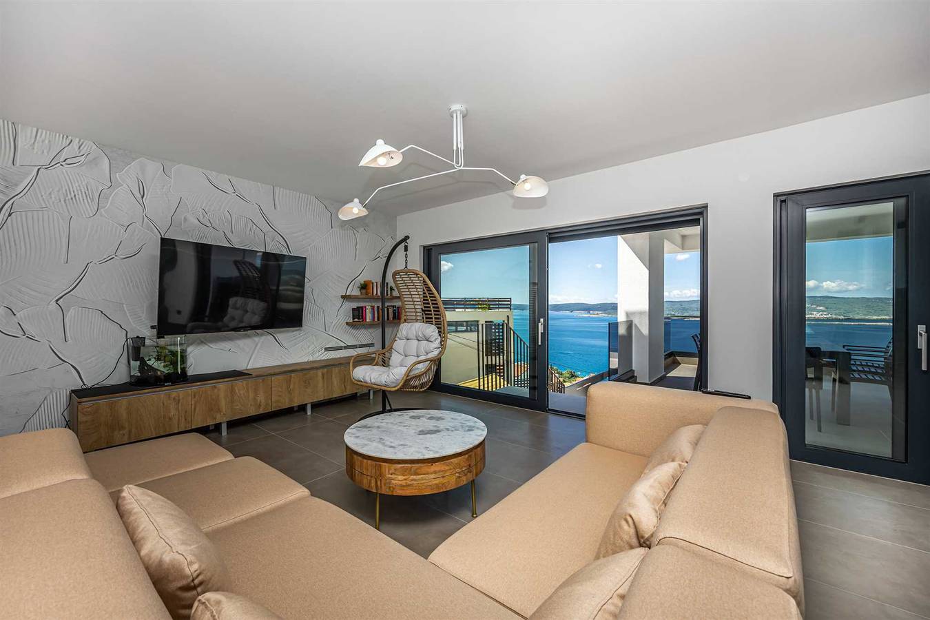 Villa für 8 Personen mit Ausblick in Crikvenica, Primorje-Gorski Kotar