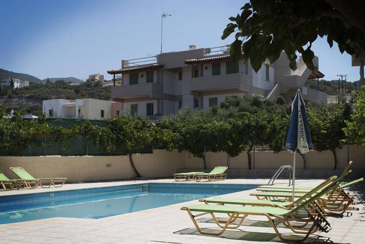Appartement de vacances pour 2 personnes, avec jardin et piscine