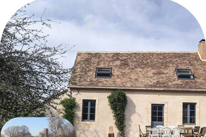 Gîte pour 6 personnes, avec jacuzzi et jardin dans Saint-Georges-du-Rosay