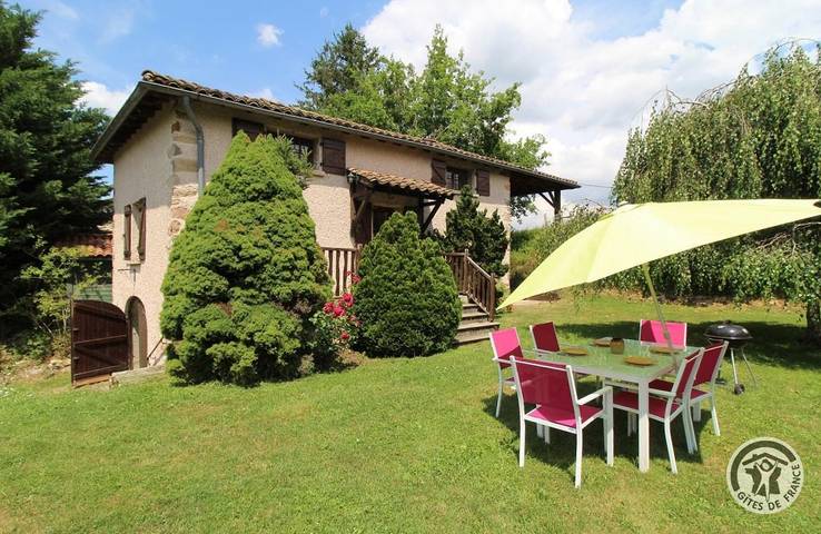 Gîte pour 6 personnes, avec jardin