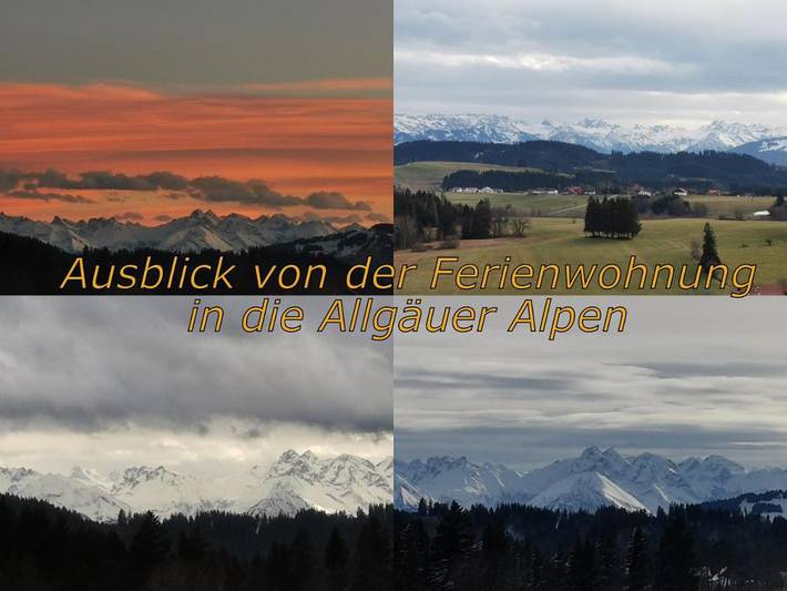 Ferienwohnung für 4 Personen, mit Ausblick und Balkon in Weitnau - 2
