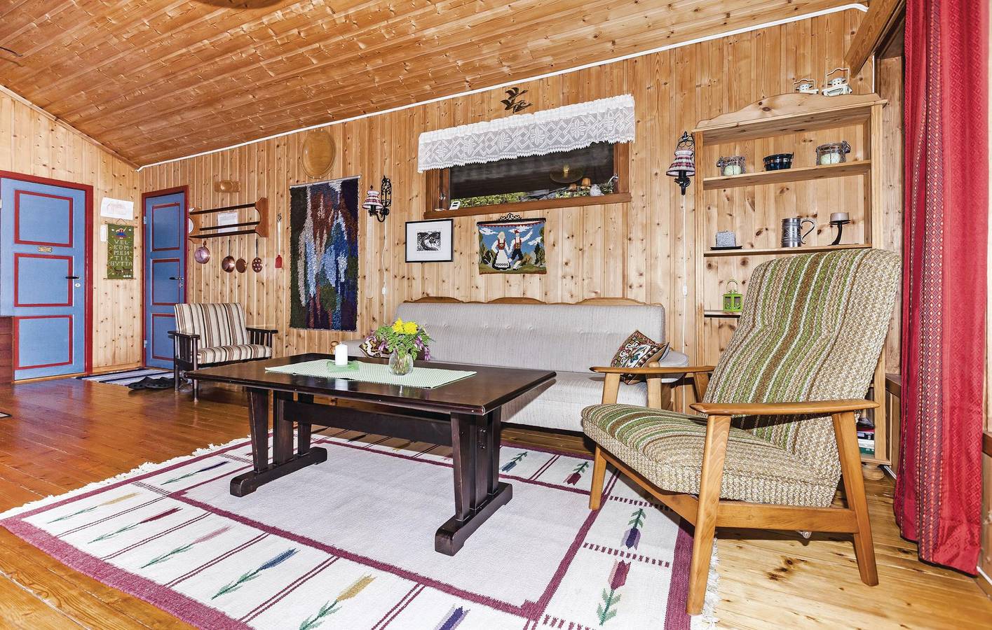 Maison de vacances pour 5 personnes avec jardin in Kvam