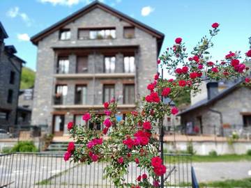 Gîte pour 4 personnes, avec balcon à Broto