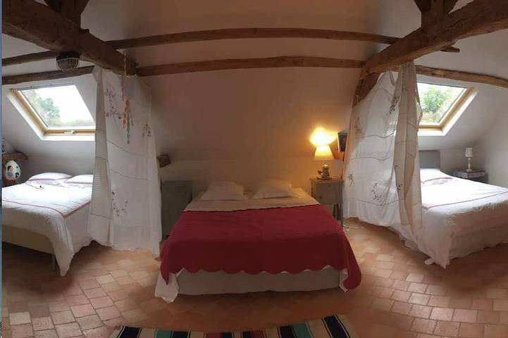 Location de vacances pour 9 personnes, avec jardin et terrasse, animaux acceptés à Chalonnes-sur-Loire - 3