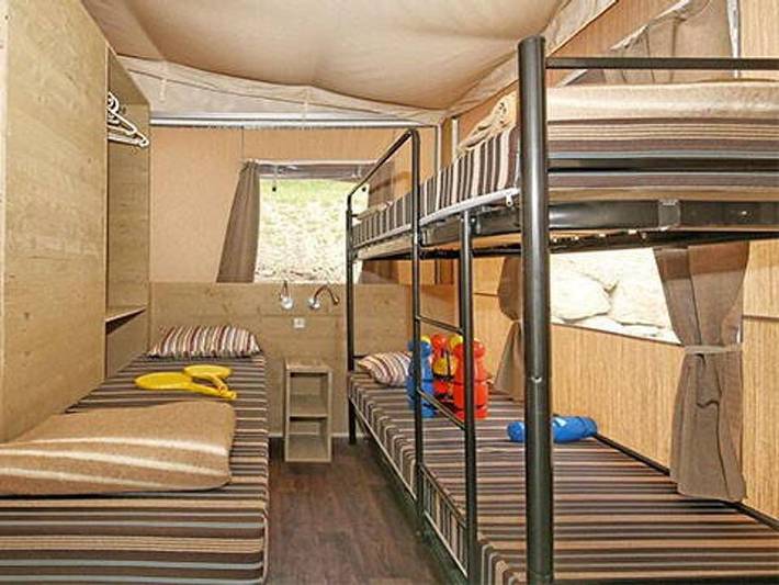 Village Hu Norcenni Girasole - Tenda in tela e legno 5 persone - Super Lodge | 2 Camere da letto | 4/5 Pers. in Figline e Incisa Valdarno, Valdarno