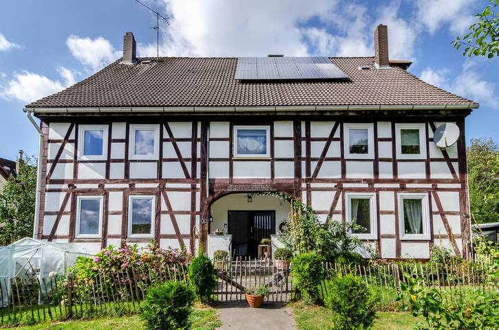 Hel lejlighed, Apartment 'Am Vogler' with Mountain View in a Quiet Location in Holenberg, Landkreis Holzminden